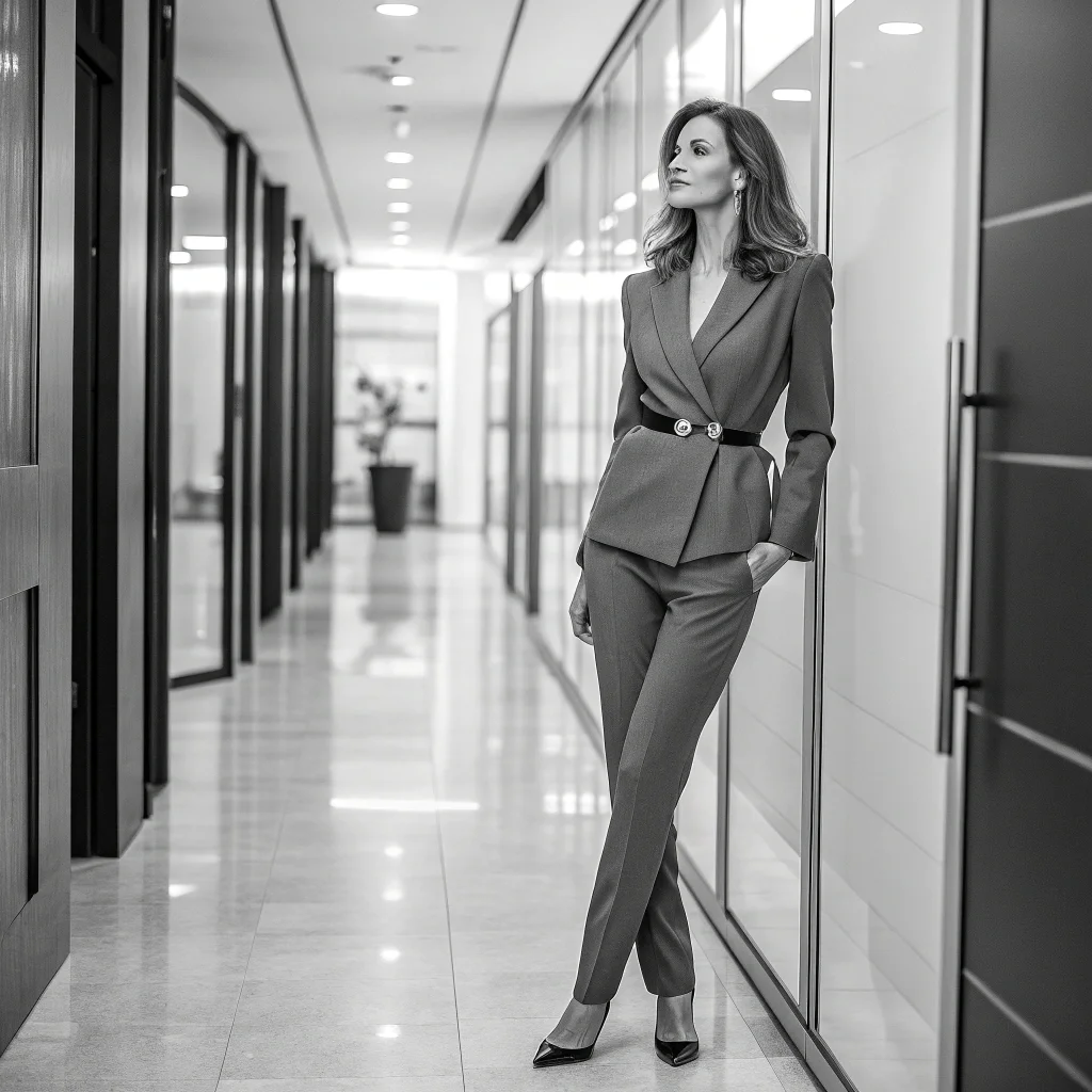 Belted Suit