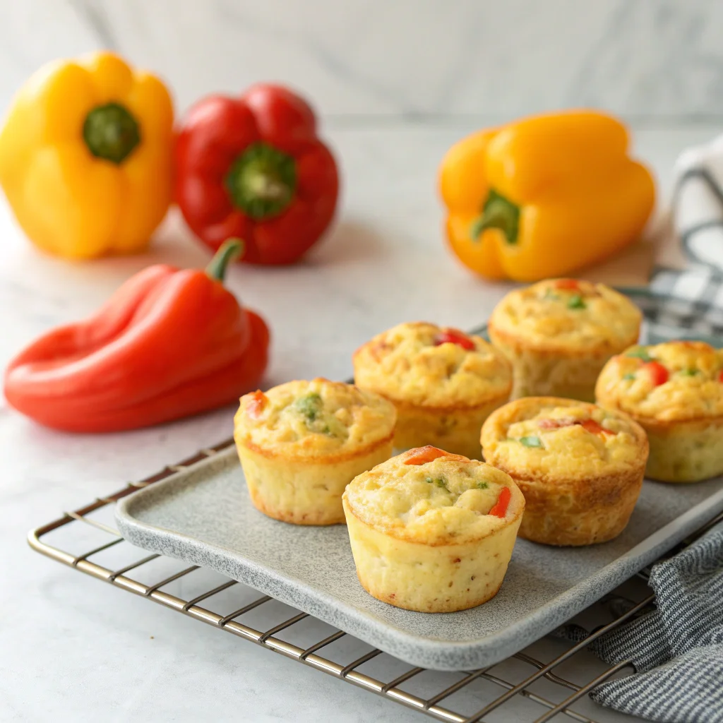 Cheesy Mini Egg Muffins