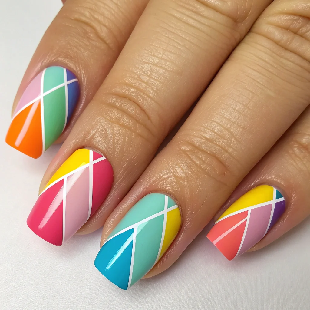Color-Blocked Tips