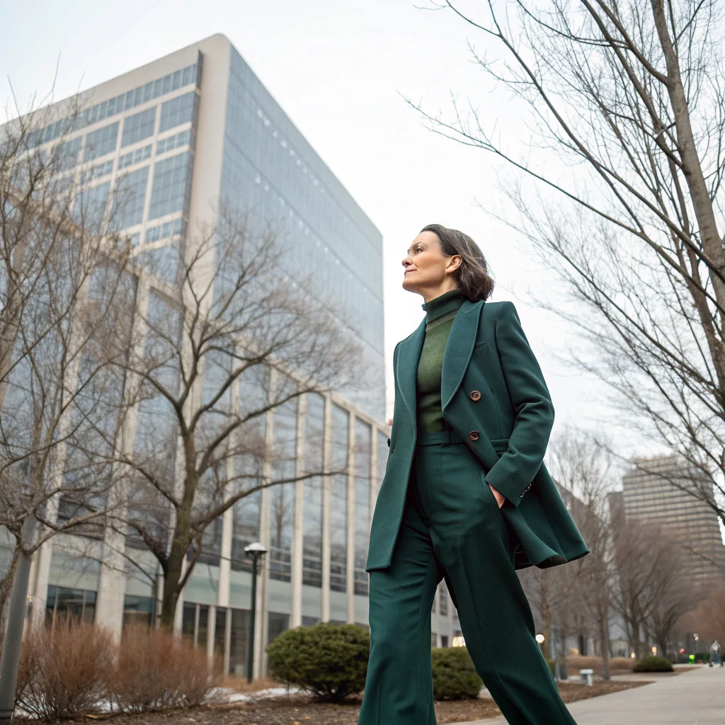 Forest Green Suit
