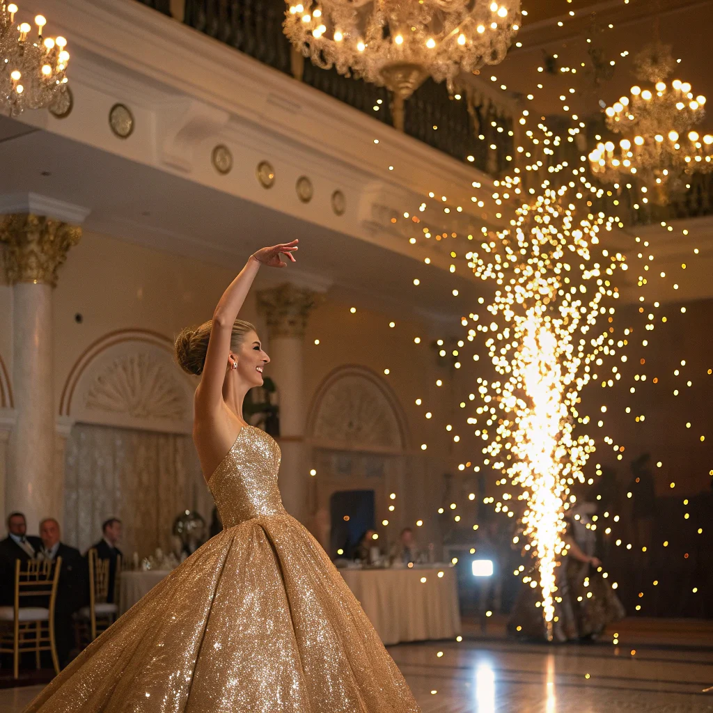 Golden Glamour Dress - Copy