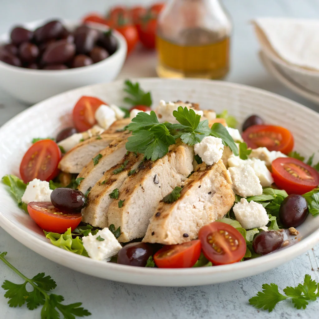 Greek Chicken Power Salad