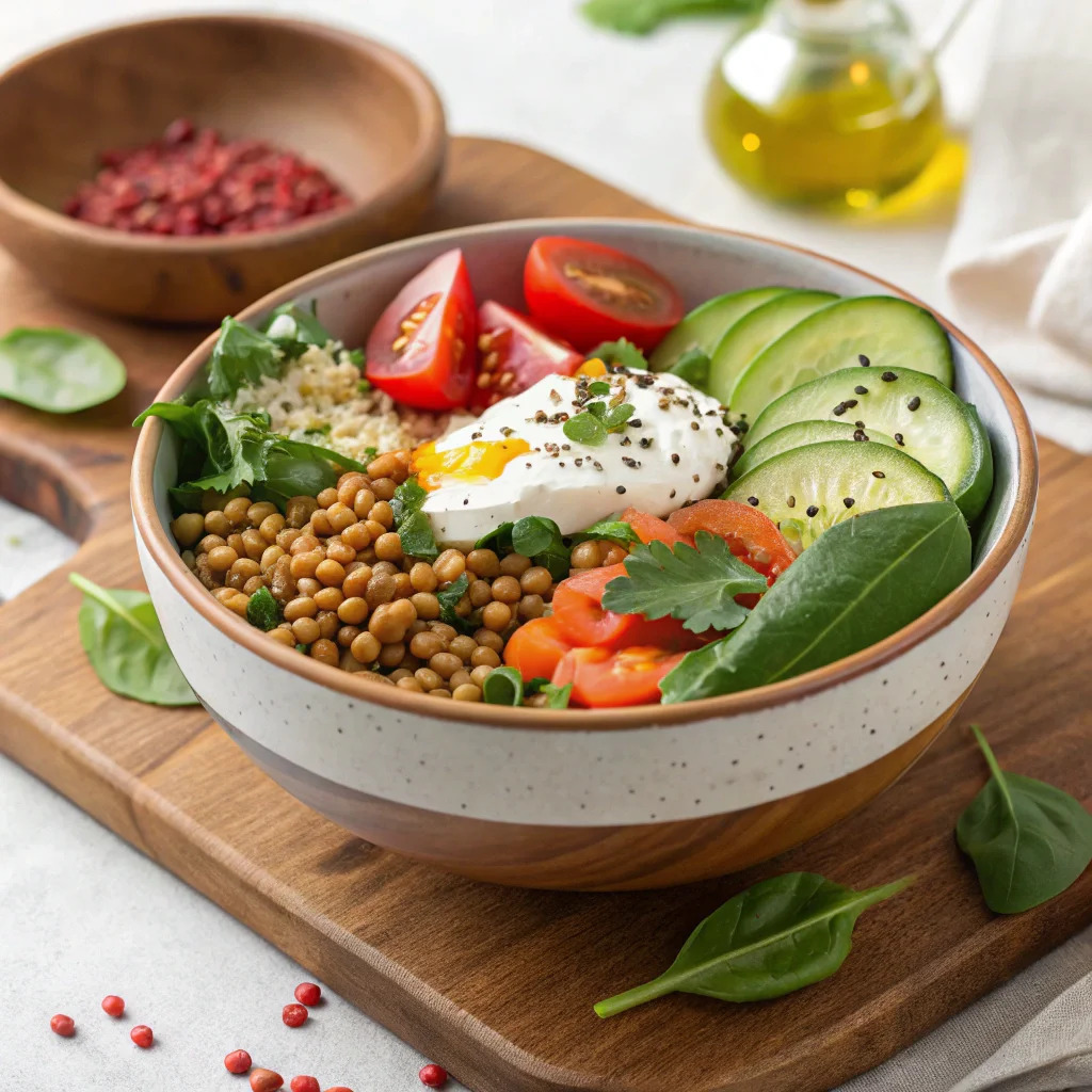Protein-Packed Lentil Bowl