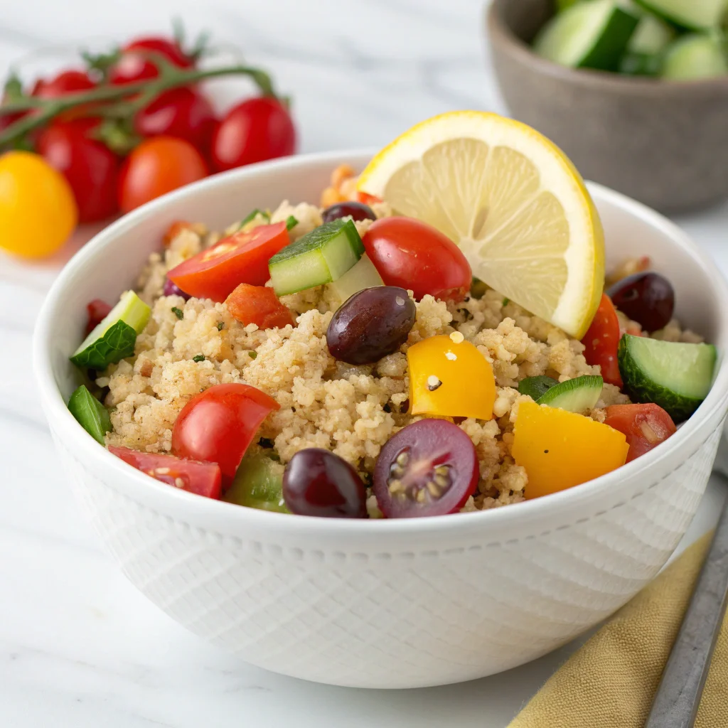 Rainbow Quinoa Bowl