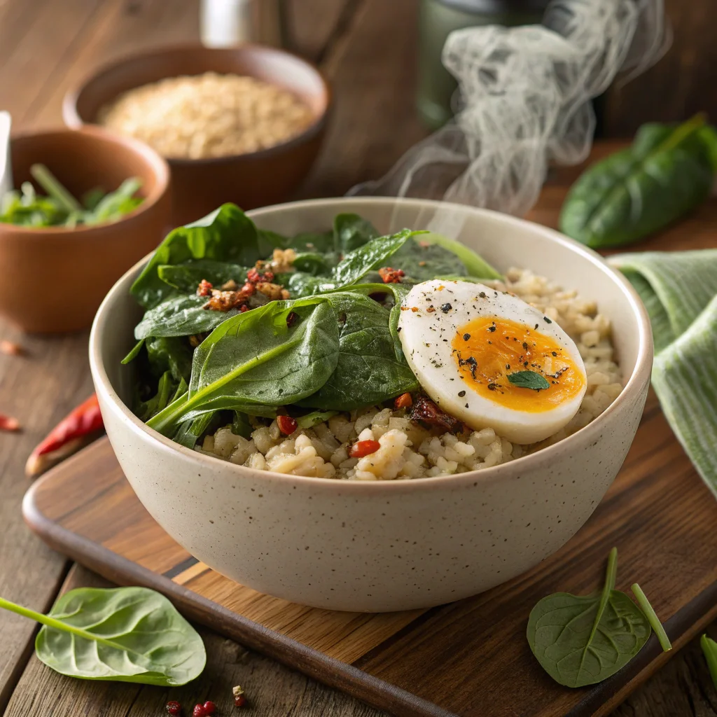 Savory Oat Bowl