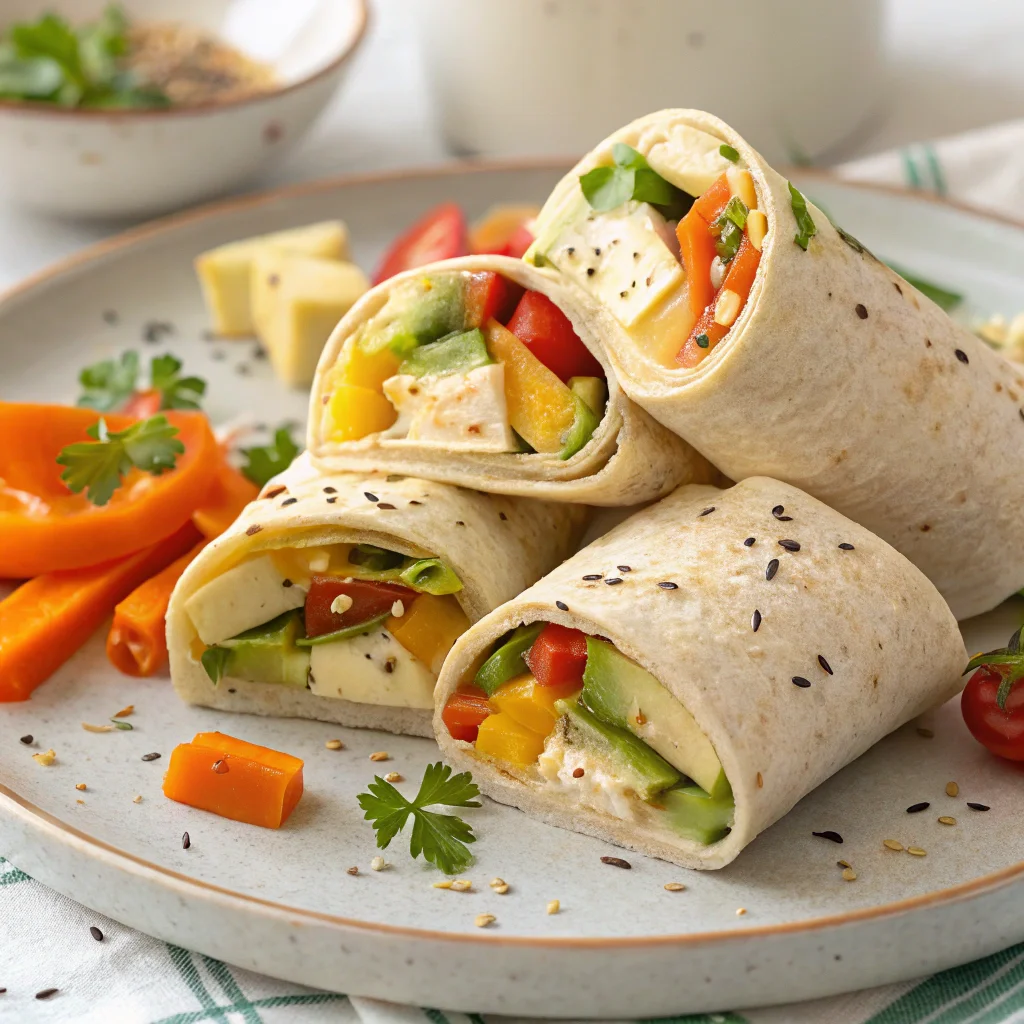 Veggie Egg Wraps